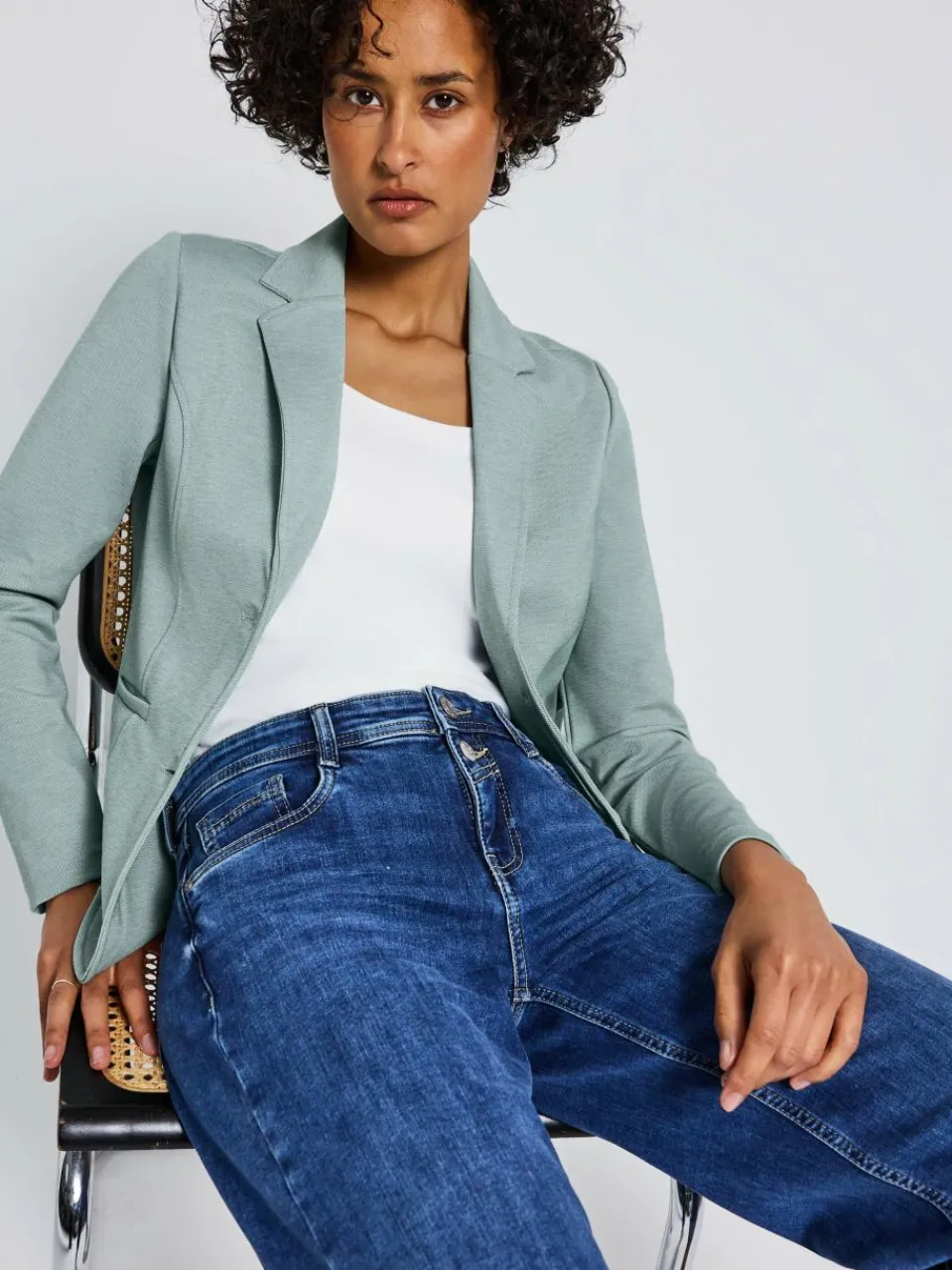 Damen Street One Blazer>Damen Sweatblazer