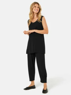 Masai Hosen<Damen Sweathose schwarz uni