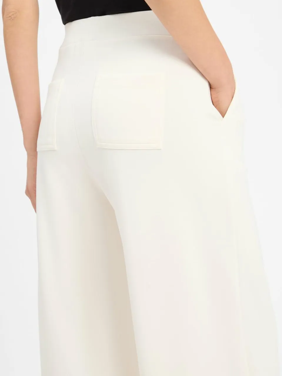 Rich & Royal Hosen<Damen Sweathose ecru uni