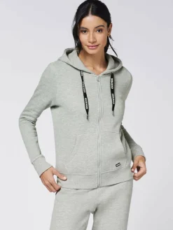 Chiemsee Sweatshirts & Sweatjacken<Damen Sweatjacke grau bedruckt