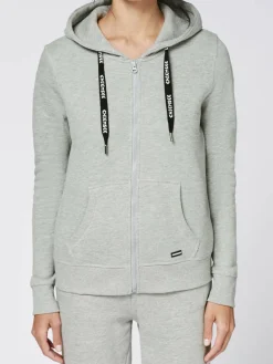 Chiemsee Sweatshirts & Sweatjacken<Damen Sweatjacke grau bedruckt