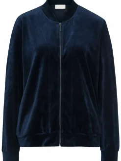 Hanro Sweatshirts & Sweatjacken<Damen Sweatjacke - Favourites marine uni