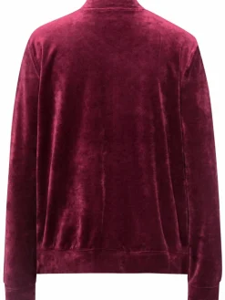 Hanro Sweatshirts & Sweatjacken<Damen Sweatjacke - Favourites bordeaux uni