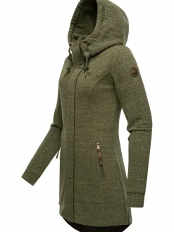 Ragwear Sweatshirts & Sweatjacken<Damen Sweatjacke - Letty Intl. oliv uni