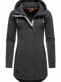 Ragwear Sweatshirts & Sweatjacken|Jacken & Westen<Damen Sweatjacke - Letty Intl. schwarz uni