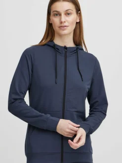 North Bend Sweatshirts & Sweatjacken<Damen Sweatjacke - NBBrenta W blau uni