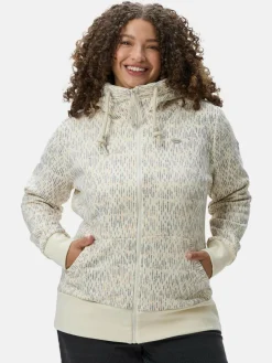 Damen Ragwear Sweatshirts & Sweatjacken>Damen Sweatjacke - Neska Print Zip Plus