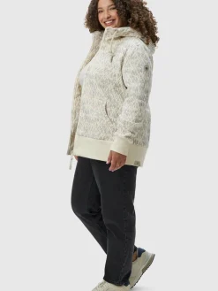 Damen Ragwear Sweatshirts & Sweatjacken>Damen Sweatjacke - Neska Print Zip Plus