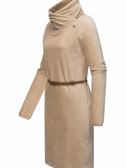 Ragwear Kleider<Damen Sweatkleid - Belita sand uni