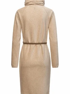 Ragwear Kleider<Damen Sweatkleid - Belita sand uni