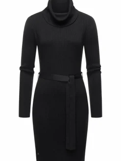 Ragwear Kleider<Damen Sweatkleid - Miyya schwarz uni