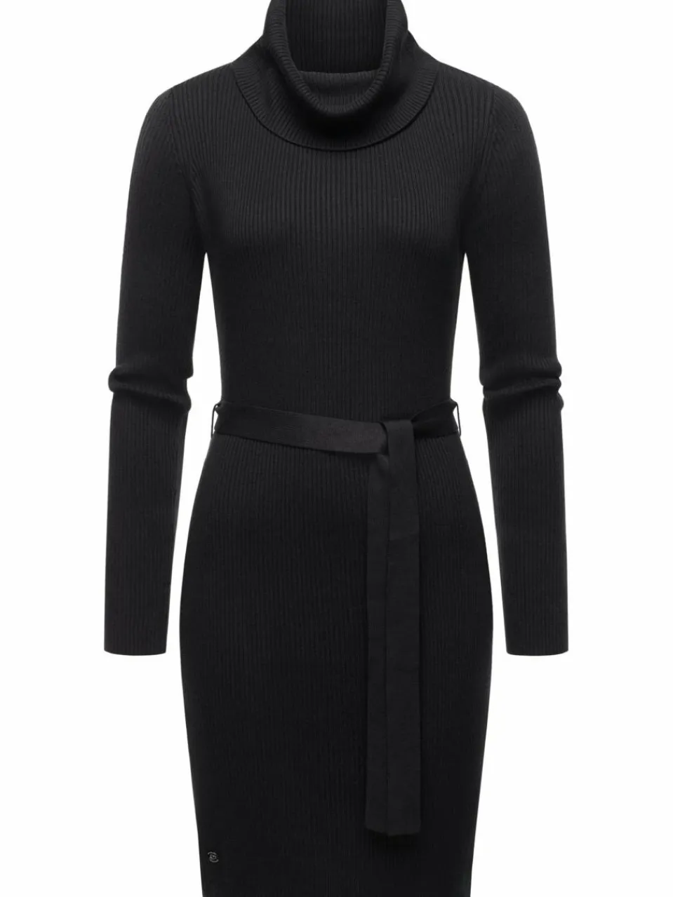 Ragwear Kleider<Damen Sweatkleid - Miyya schwarz uni