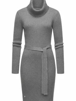 Ragwear Kleider<Damen Sweatkleid - Miyya grau uni