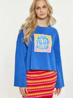 Damen IZIA Sweatshirts & Sweatjacken>Damen Sweatshirt