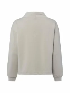 Monari Sweatshirts & Sweatjacken<Damen Sweatshirt taupe uni