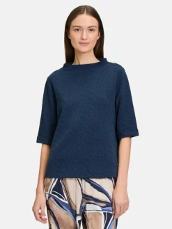 Betty & Co Sweatshirts & Sweatjacken<Damen Sweatshirt marine royal uni
