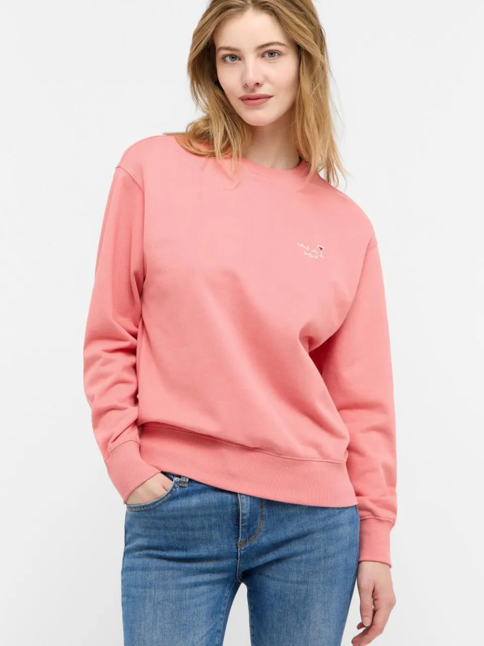 Damen Mustang Sweatshirts & Sweatjacken>Damen Sweatshirt