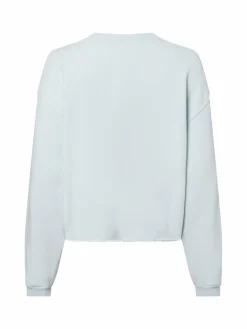 american vintage Sweatshirts & Sweatjacken<Damen Sweatshirt hellblau uni