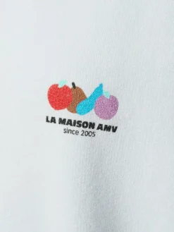 american vintage Sweatshirts & Sweatjacken<Damen Sweatshirt hellblau uni