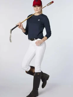 Polo Sylt Sweatshirts & Sweatjacken<Damen Sweatshirt marine blau uni