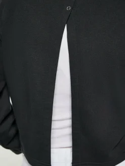 MyMo Sweatshirts & Sweatjacken<Damen sweatshirt schwarz uni