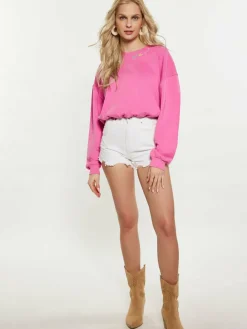 IZIA Sweatshirts & Sweatjacken<Damen Sweatshirt pink uni