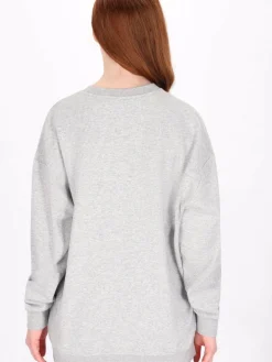 Dreimaster Sweatshirts & Sweatjacken<Damen Sweatshirt grau uni