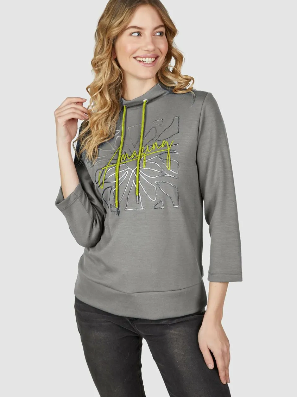 Damen Navigazione Sweatshirts & Sweatjacken>Damen Sweatshirt