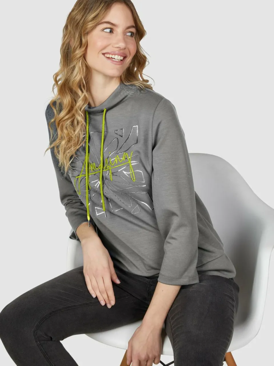 Damen Navigazione Sweatshirts & Sweatjacken>Damen Sweatshirt