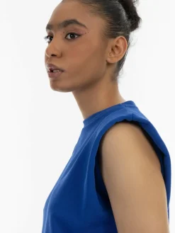 MyMo Sweatshirts & Sweatjacken<Damen Sweatshirt blau uni