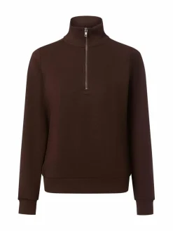 Marie Lund Sweatshirts & Sweatjacken<Damen Sweatshirt schoko uni