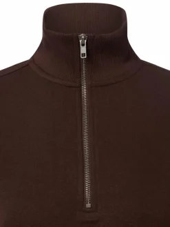 Marie Lund Sweatshirts & Sweatjacken<Damen Sweatshirt schoko uni