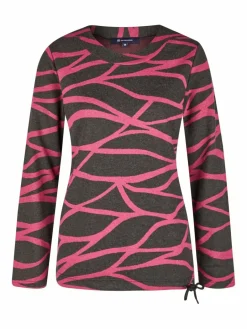 Navigazione Sweatshirts & Sweatjacken<Damen Sweatshirt grau uni