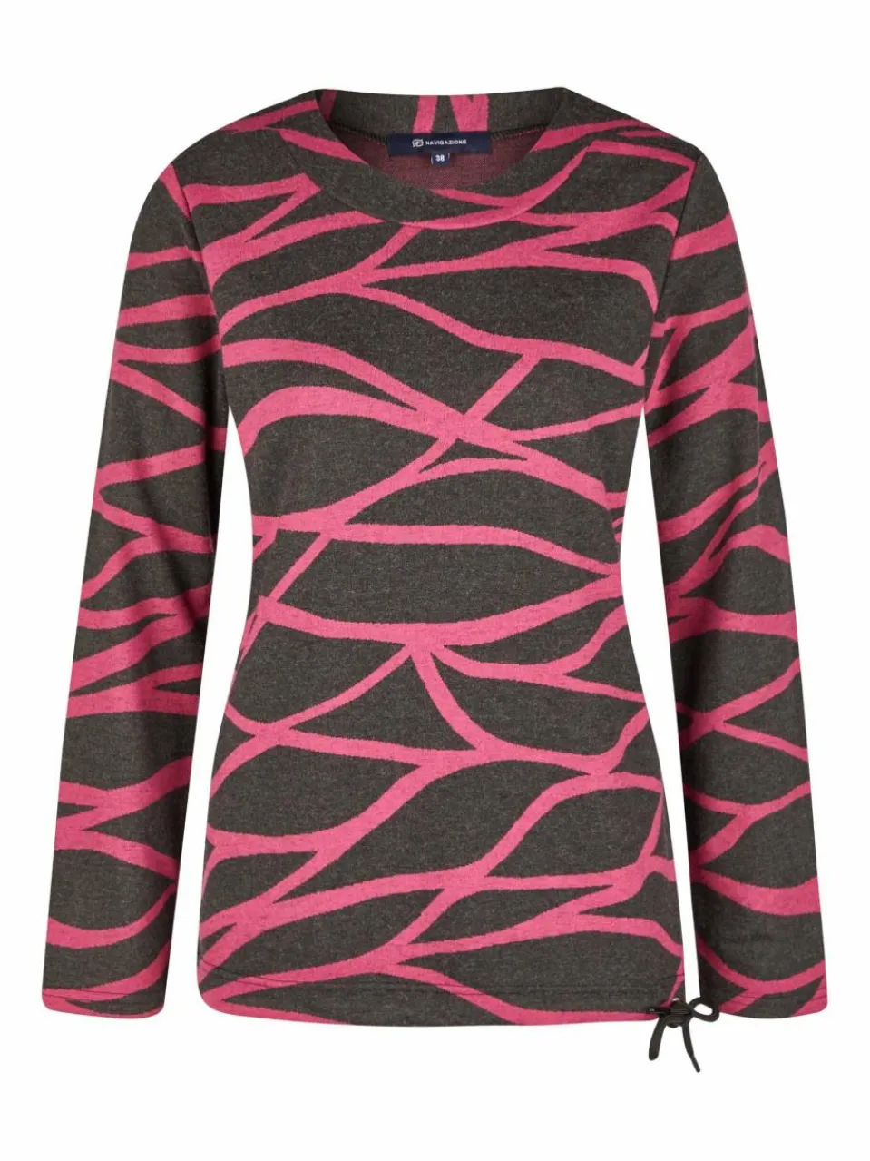 Navigazione Sweatshirts & Sweatjacken<Damen Sweatshirt grau uni