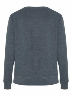 Polo Sylt Sweatshirts & Sweatjacken<Damen Sweatshirt blau bedruckt