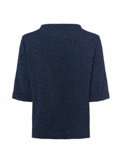 Betty & Co Sweatshirts & Sweatjacken<Damen Sweatshirt marine strukturiert