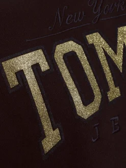 Tommy Jeans Sweatshirts & Sweatjacken<Damen Sweatshirt schwarz uni