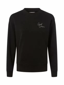 Marie Lund Sweatshirts & Sweatjacken<Damen Sweatshirt schwarz uni
