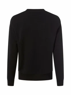 Marie Lund Sweatshirts & Sweatjacken<Damen Sweatshirt schwarz uni