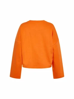 IZIA Sweatshirts & Sweatjacken<Damen Sweatshirt orange uni