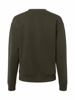 Marie Lund Sweatshirts & Sweatjacken<Damen Sweatshirt khaki uni