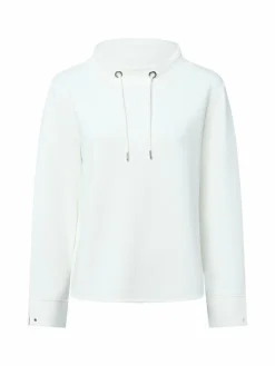 Monari Sweatshirts & Sweatjacken<Damen Sweatshirt ecru uni