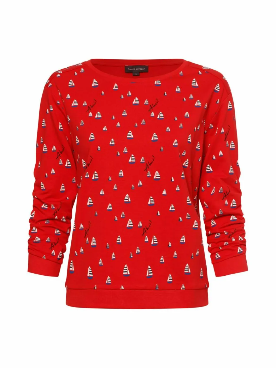 Damen Franco Callegari Sweatshirts & Sweatjacken>Damen Sweatshirt