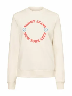 Tommy Jeans Sweatshirts & Sweatjacken<Damen Sweatshirt - Abo hellblau uni