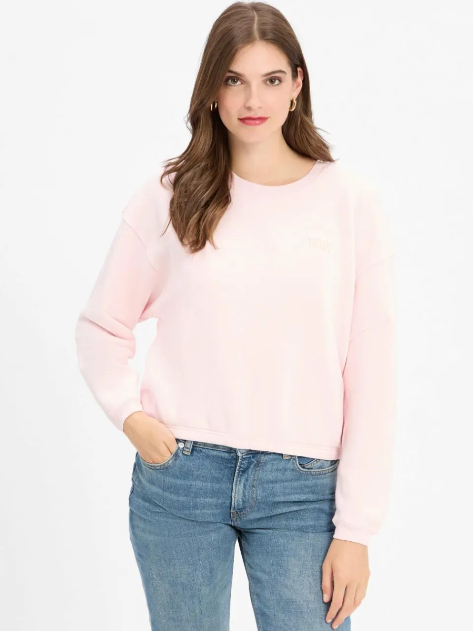 american vintage Sweatshirts & Sweatjacken<Damen Sweatshirt - Izubird rosa uni