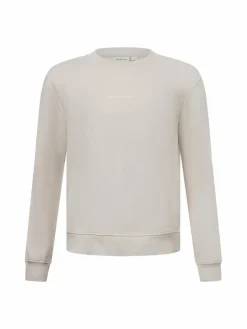 Calvin Klein Jeans Sweatshirts & Sweatjacken<Damen Sweatshirt - Moonbeam hellgrau uni