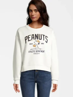 Damen Course Sweatshirts & Sweatjacken>Damen Sweatshirt - Peanuts Athletic