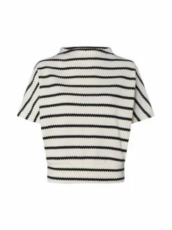 Someday Sweatshirts & Sweatjacken<Damen Sweatshirt - Usalina ecru schwarz gestreift