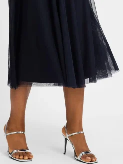 zero Röcke<Damen Tüllrock marine uni