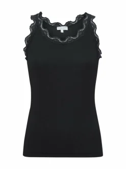 Marie Lund Shirts & Tops<Damen Top schwarz uni